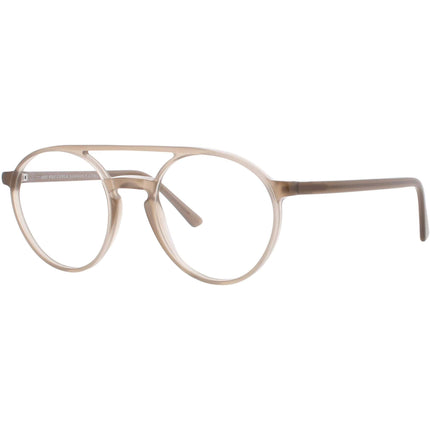 Andy Wolf Unisex Eyeglasses - Brown Acetate Aviator Shape Full Rim Frame | 4515 E ,