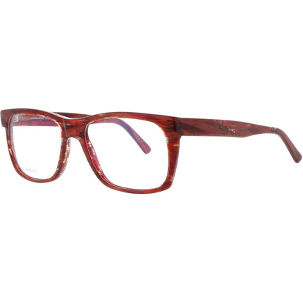 Andy Wolf Unisex Eyeglasses - Red Acetate Rectangular Shape Full Rim Frame | 4449 M ,