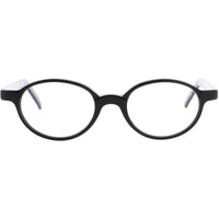 Andy Wolf Unisex Eyeglasses - Black Acetate Oval Shape Full Rim Frame | 4454 I ,