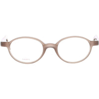 Andy Wolf Unisex Eyeglasses - Brown Acetate Oval Shape Full Rim Frame | 4454 N ,