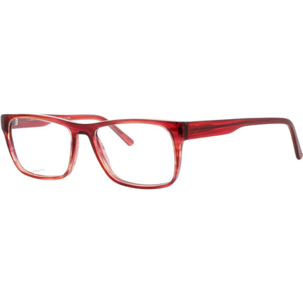 Andy Wolf Unisex Eyeglasses - Red Acetate Rectangular Shape Full Rim Frame | 4482 D ,
