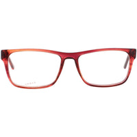 Andy Wolf Unisex Eyeglasses - Red Acetate Rectangular Shape Full Rim Frame | 4482 D ,