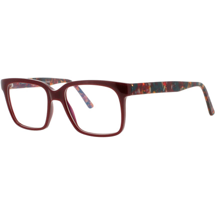 Andy Wolf Unisex Eyeglasses - Red Acetate Square Shape Full Rim Frame | 4484 D ,