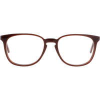 Andy Wolf Unisex Eyeglasses - Brown Acetate Rectangular Shape Full Rim Frame | 4500 O ,