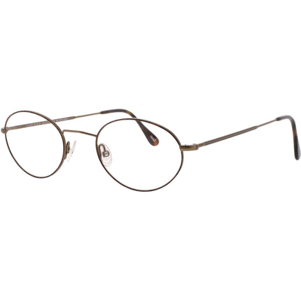 Andy Wolf Unisex Eyeglasses - Gold Metal Oval Shape Full Rim Frame | ALINA R 4711 H ,
