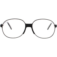 Andy Wolf Unisex Eyeglasses - Black Metal/Acetate Oval Shape Full Rim Frame | BRUERA A ,