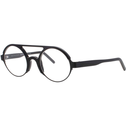 Andy Wolf Unisex Eyeglasses - Black Metal/Acetate Oval Shape Full Rim Frame | CHEN A ,