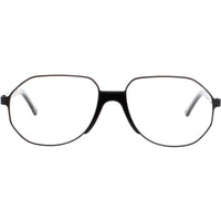 Andy Wolf Unisex Eyeglasses - Black Metal/Acetate Geometric Shape Frame | CONGLETON B ,