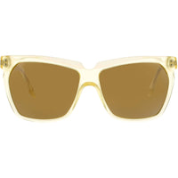 Andy Wolf Unisex Sunglasses - Transparent Yellow Full Rim Frame | SOCIALIZER SUN COL C ,