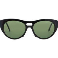 Andy Wolf Unisex Sunglasses - Black Acetate Oval Full Rim Frame | STRENGTH SUN COL A ,