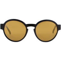 Andy Wolf Unisex Sunglasses - Black Acetate Oval Full Rim Frame | ELEVATION SUN COL A ,