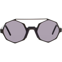 Andy Wolf Unisex Sunglasses - Gunmetal Metal/Acetate Full Rim Frame | ARLO SUN COL C ,