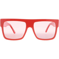 Andy Wolf Unisex Sunglasses - Coral Acetate Rectangular Shape Frame | AUSTIN SUN COL F ,