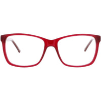 Andy Wolf Women's Eyeglasses - Red Acetate Rectangular Shape Full Rim Frame | 5037 X ,