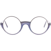 Andy Wolf Women's Eyeglasses - Violet Metal/Acetate Round Full Rim Frame | 5041 N ,