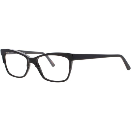 Andy Wolf Women's Eyeglasses - Black Acetate Rectangular Shape Full Rim Frame | 5061 A ,