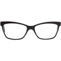 Andy Wolf Women's Eyeglasses - Black Acetate Rectangular Shape Full Rim Frame | 5061 A ,