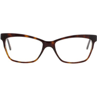 Andy Wolf Women's Eyeglasses - Brown Acetate Rectangular Shape Full Rim Frame | 5061 B ,