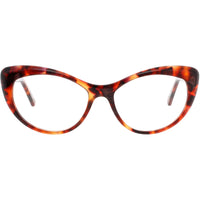 Andy Wolf Women's Eyeglasses - Red Acetate Cat Eye Shape Full Rim Frame | 5088 C ,