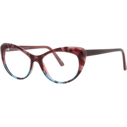 Andy Wolf Women's Eyeglasses - Violet Acetate Cat Eye Shape Full Rim Frame | 5088 M ,