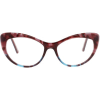 Andy Wolf Women's Eyeglasses - Violet Acetate Cat Eye Shape Full Rim Frame | 5088 M ,