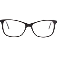 Andy Wolf Women's Eyeglasses - Black Acetate Rectangular Shape Full Rim Frame | 5072 A ,