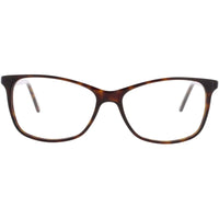 Andy Wolf Women's Eyeglasses - Brown Acetate Rectangular Shape Full Rim Frame | 5072 B ,