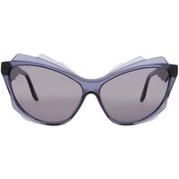 Andy Wolf Women's Sunglasses - Transparent Blue Cat Eye Shape Frame | SLOANE SUN COL E ,