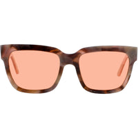 Andy Wolf Women's Sunglasses - Pink/Havana Acetate Square Frame | VICTORIA SUN COL D ,