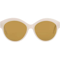 Andy Wolf Women's Sunglasses - White Oval Shape Frame | NATURE VIBRATIONS SUN COL E ,