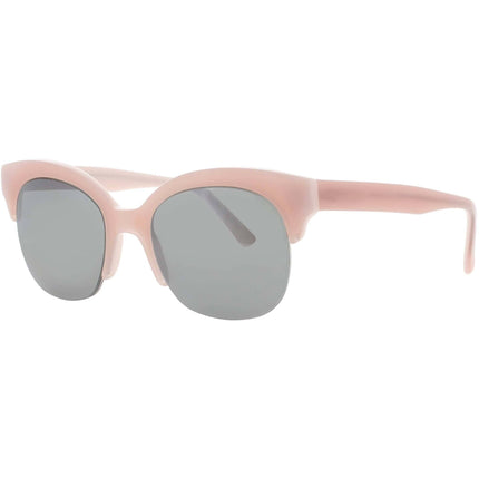 Andy Wolf Women's Sunglasses - Pink Acetate Half Rim Frame | FAKE FRIENDS SUN COL E ,