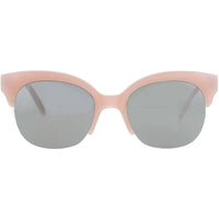Andy Wolf Women's Sunglasses - Pink Acetate Half Rim Frame | FAKE FRIENDS SUN COL E ,