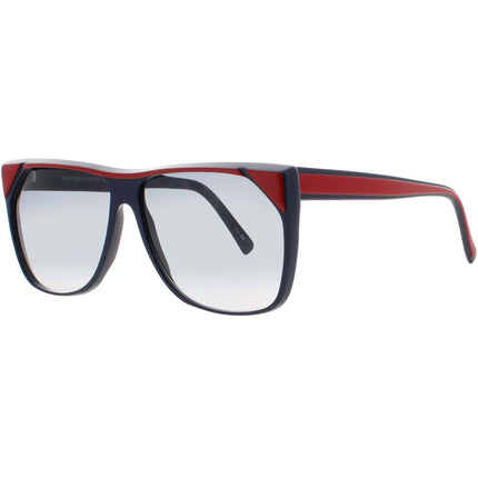 Andy Wolf Women's Sunglasses - Navy/Red Acetate Full Rim Frame | JENNA J SUN COL D ,
