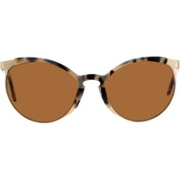 Andy Wolf Women's Sunglasses - Gold/Tortoise Cat Eye Shape Frame | DINAH SUN COL D ,