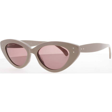 Azzedine Alaia Women's Sunglasses - Nude Plastic Cat Eye Shape Frame | AA0019S 004 ,