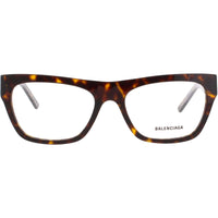 Balenciaga Unisex Eyeglasses - Brown Acetate Rectangular Shape Frame | BB0308O 002 ,