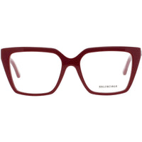 Balenciaga Women's Eyeglasses - Red Acetate Square Shape Full Rim Frame | BB0130O 012 ,