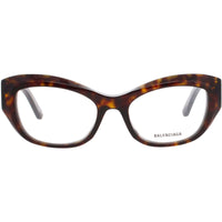 Balenciaga Women's Eyeglasses - Brown Acetate Cat Eye Full Rim Frame | BB0398O 002 ,