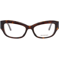 Balenciaga Women's Eyeglasses - Brown Acetate Rectangular Shape Frame | BB0399O 002 ,