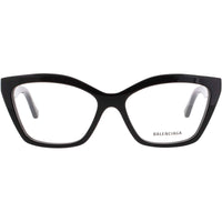 Balenciaga Women's Eyeglasses - Black Acetate Cat Eye Full Rim Frame | BB0342O 005 ,