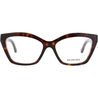 Balenciaga Women's Eyeglasses - Brown Acetate Cat Eye Full Rim Frame | BB0342O 006 ,