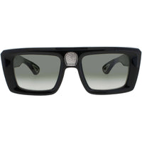 Bugatti Men's Sunglasses - Black Acetate Square Shape Full Rim Frame | 02 BK ,
