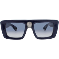 Bugatti Men's Sunglasses - Royal Blue Acetate Square Shape Full Rim Frame | 02 DK.BLUE ,