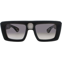 Bugatti Men's Sunglasses - Matte Black Acetate Square Shape Full Rim Frame | 02 MBK ,