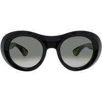 Bugatti Women's Sunglasses - Black/Gold Acetate Oval Shape Full Rim Frame | 03 BK/WG ,