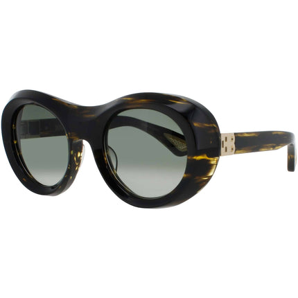 Bugatti Women's Sunglasses - Dark Tortoise Acetate Oval Shape Full Rim Frame | 03 DT ,