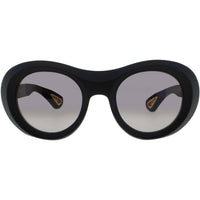 Bugatti Women's Sunglasses - Matte Black Acetate Oval Shape Full Rim Frame | 03 MBK ,