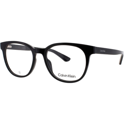 Calvin Klein Unisex Eyeglasses - Black Plastic Square Full Rim Frame | CK24522 001 ,