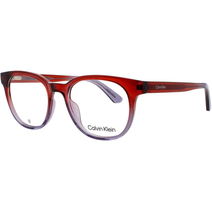 Calvin Klein Unisex Eyeglasses - Gradient Wine Plastic Full Rim Frame | CK24522 603 ,