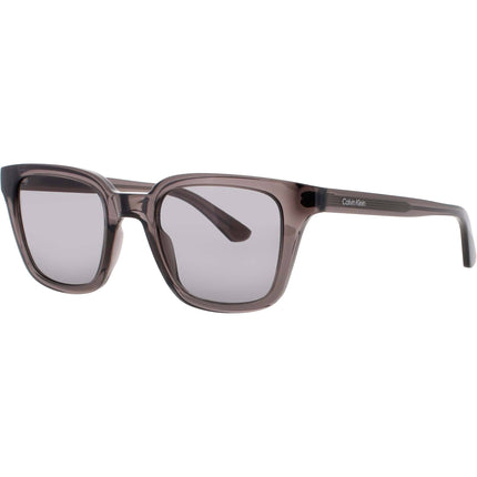 Calvin Klein Unisex Sunglasses - Grey Acetate Square Full Rim Frame | CK24506S 020 ,